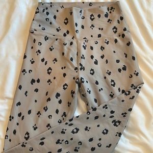 Leopard Taupe Workout Leggings